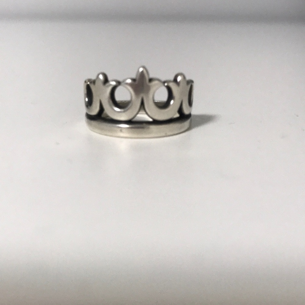 James Avery Crown Ring Sz5